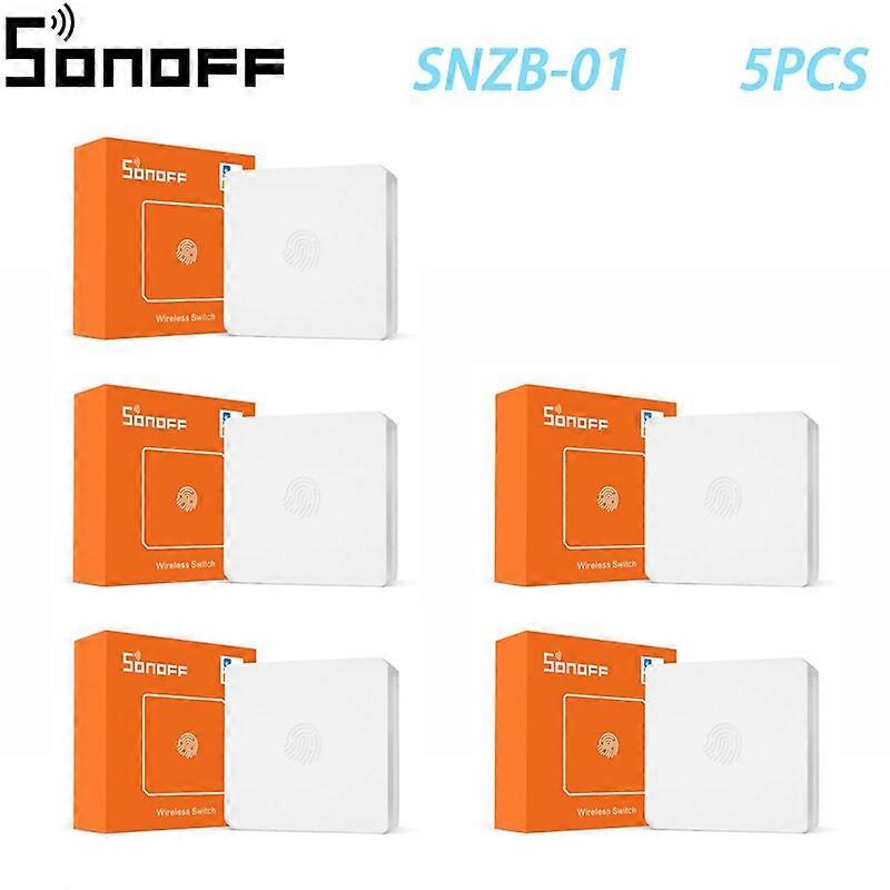 SONOFF SNZB-01 Zigbee Wireless Smart Switch Button Benachrichtigung bei niedrigem Batteriestand