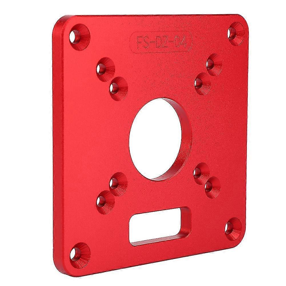 Router Table Insert Plate Aluminum Alloy 6061 Anodized for Engraving Router Tables