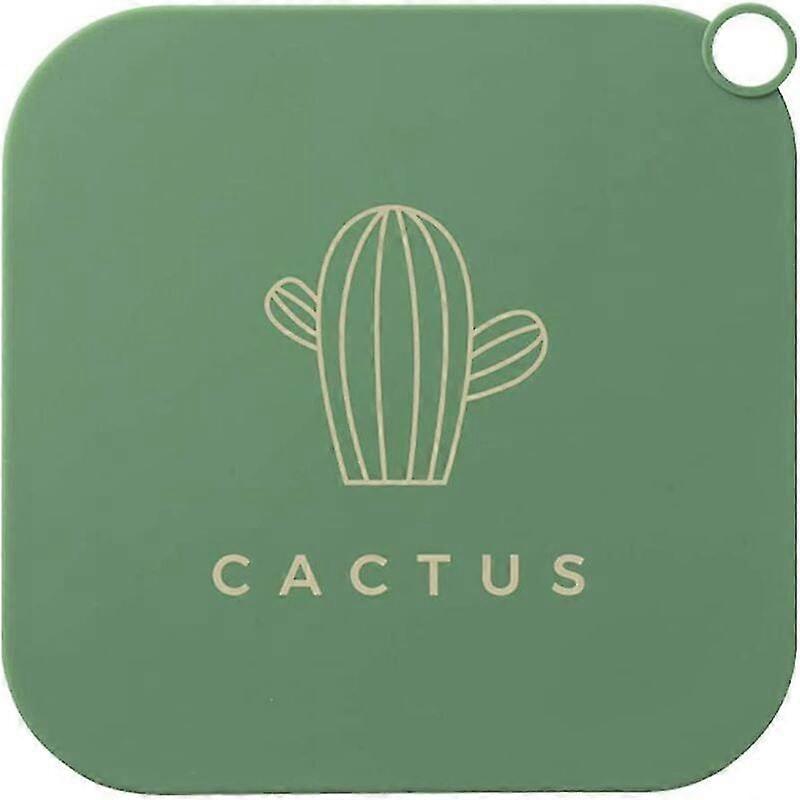 Square Drain Plug, Silicone, Odor Resistant, For Kitchen And Bathroom Sinks