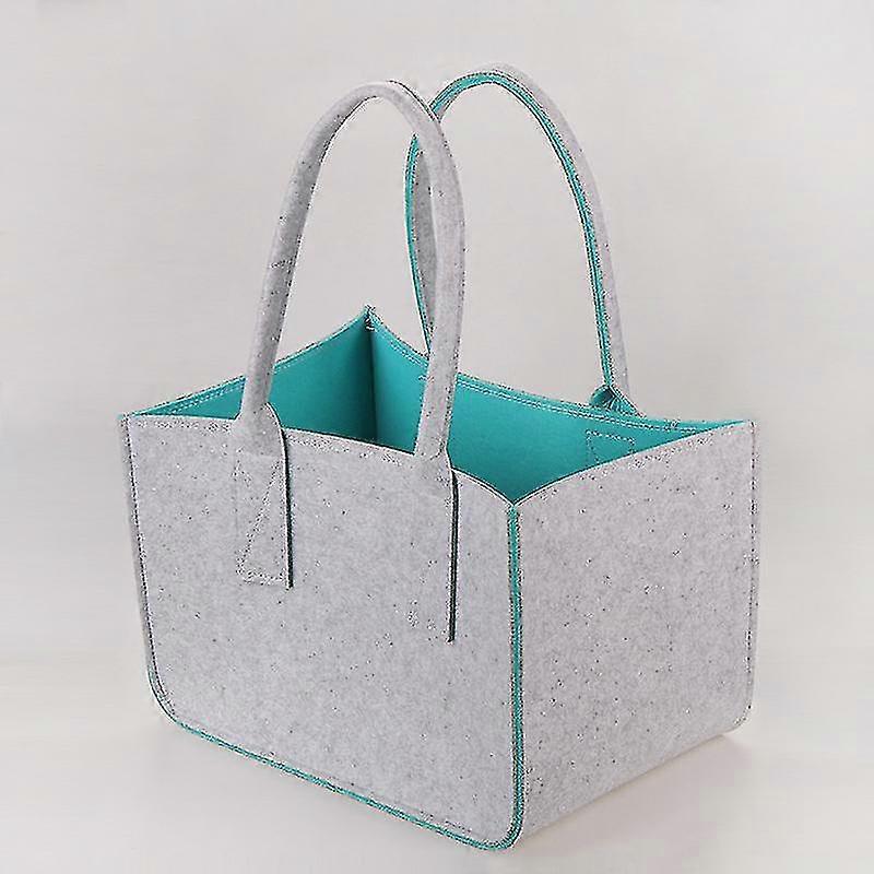 Shoppingkorg filtväska för ved 2-pack