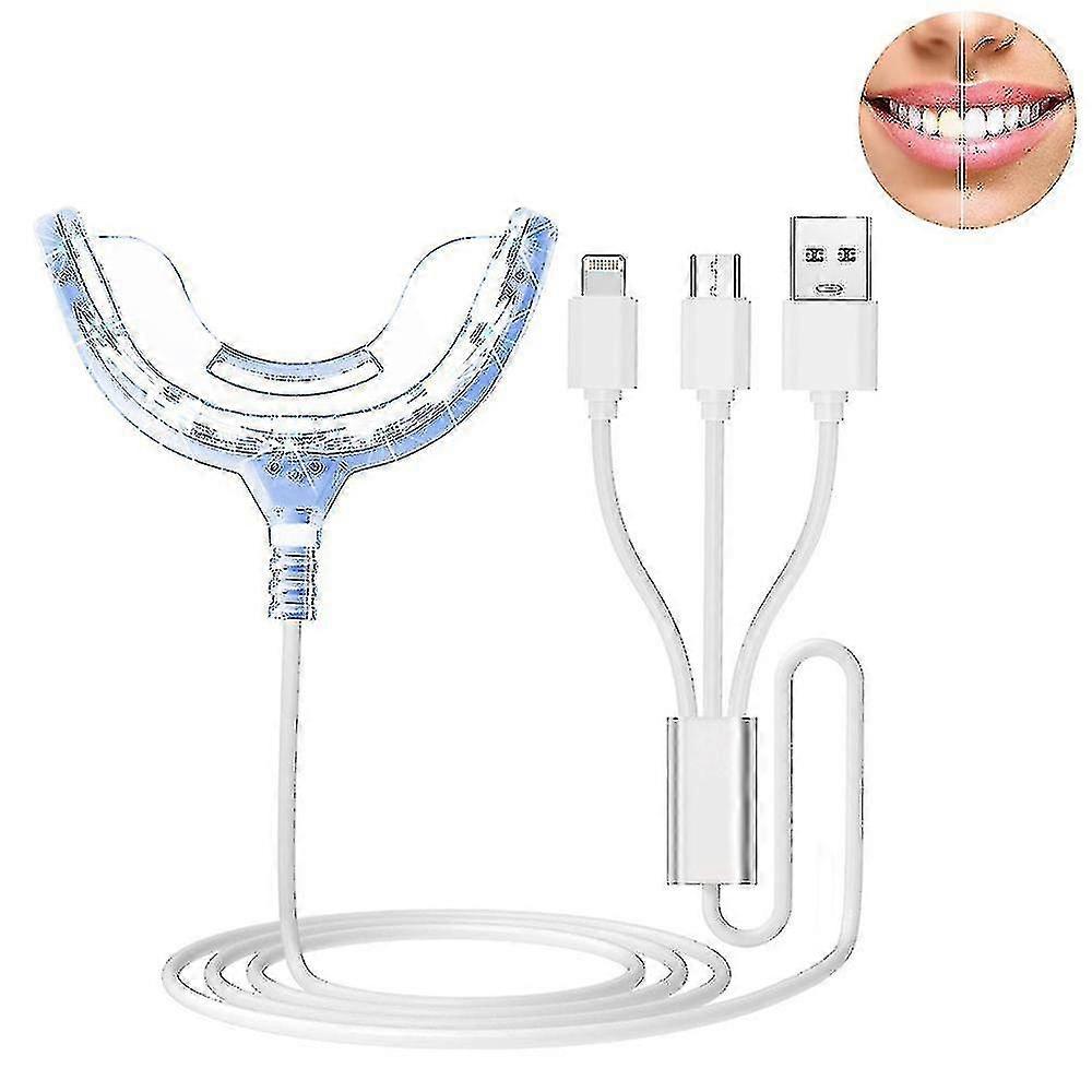 1 Pcs Teeth Whitening Accelerator Light,powerful Blue Led Light