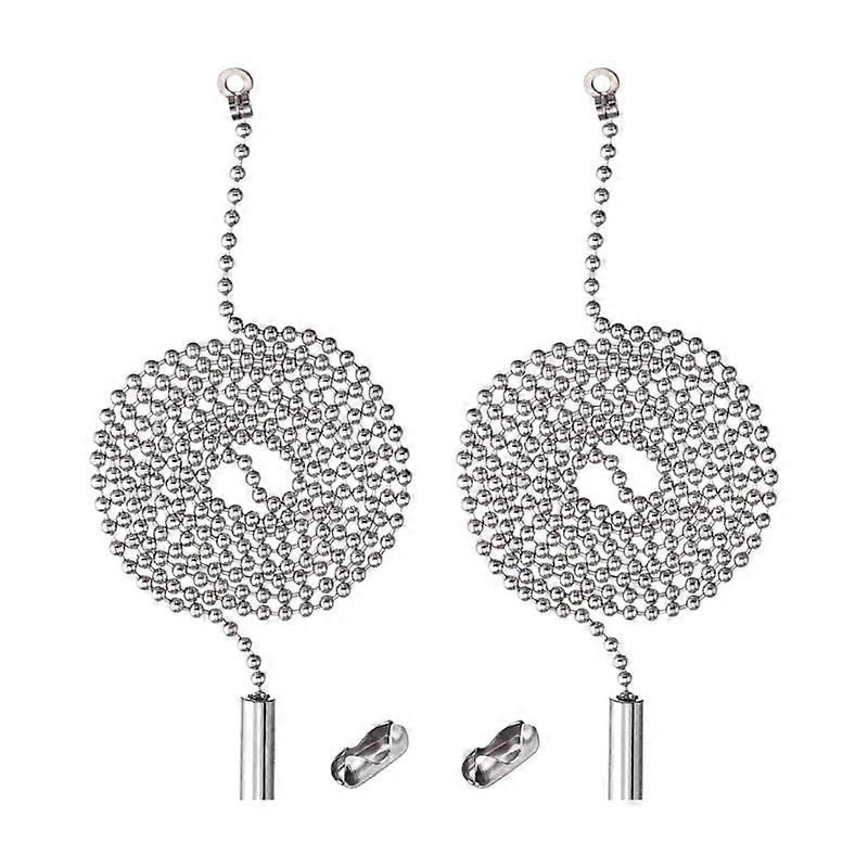 2 Pack/set Switches Chain Extender Pull Chain String Extension 1 Meter Length