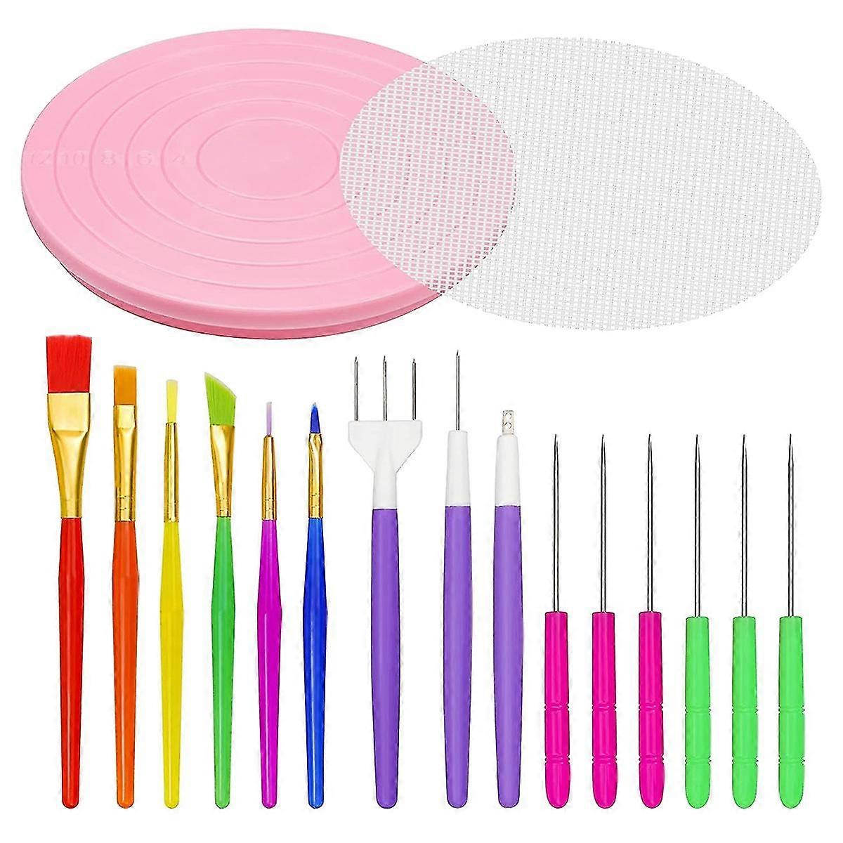 cookie decorating kit,cookie turntable,cookie brushes, baking tools