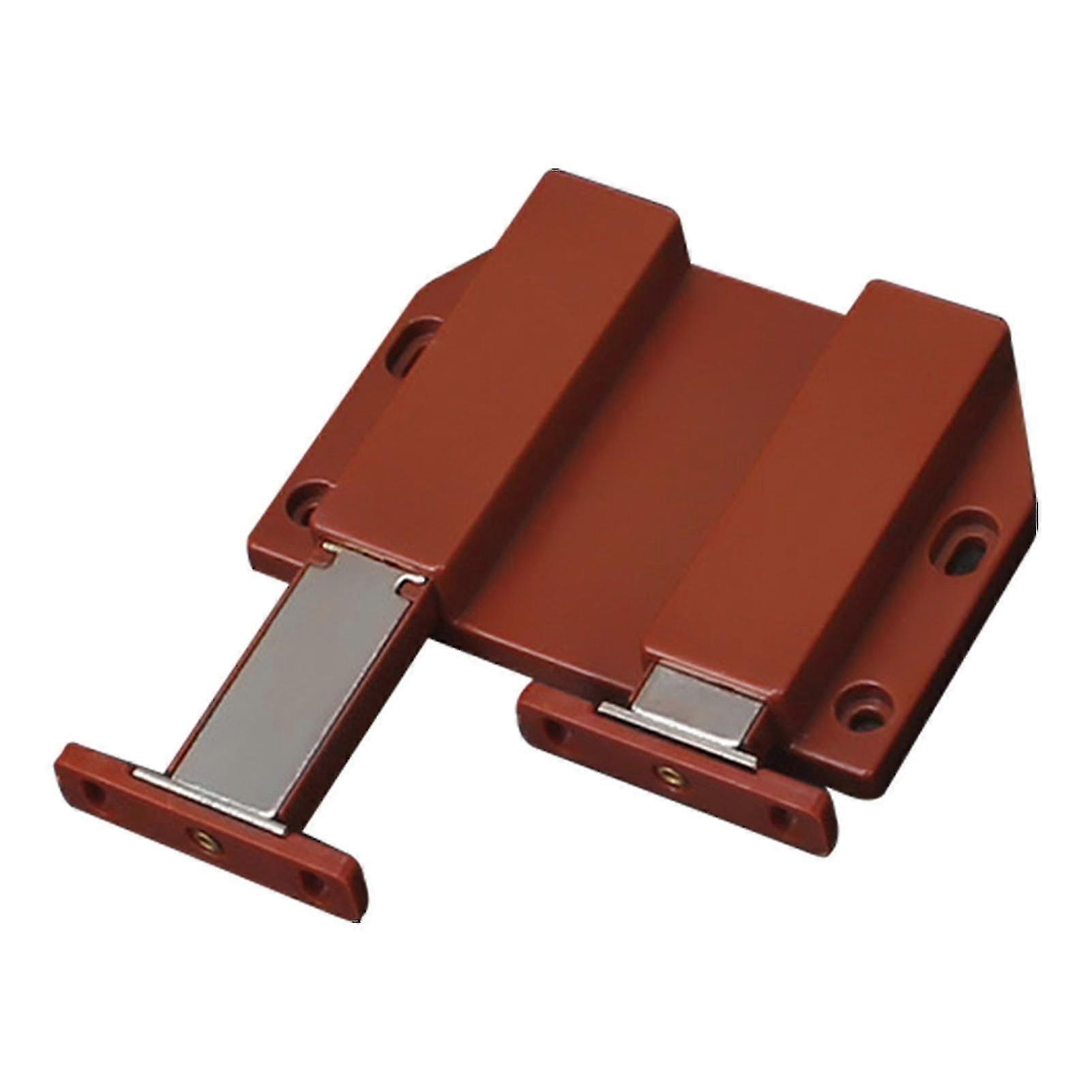 Magnetic Push Latch Heavy Duty Push To Open Abs Strong Suction Double-headed Cabinet Door Push Latch For Kitchen Drawer