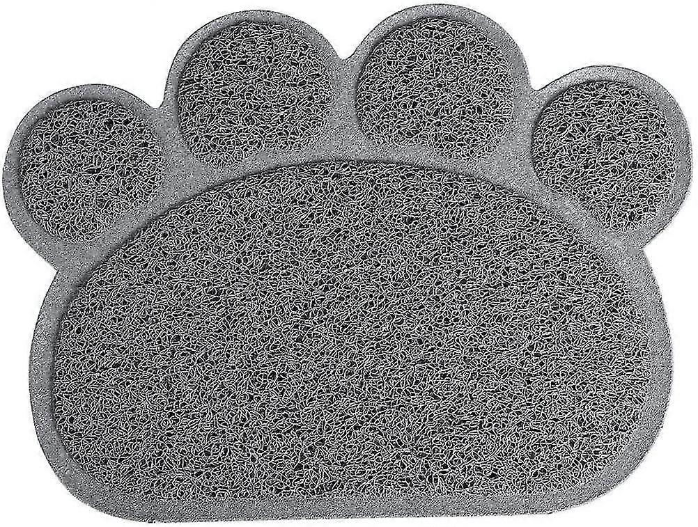 Pet Cat Litter Mat Paw Shape