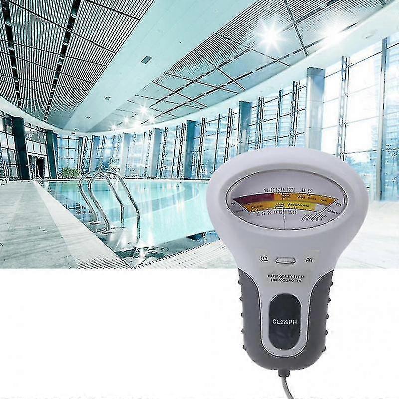 水質のための2-in-1塩素メーターとPHテスター