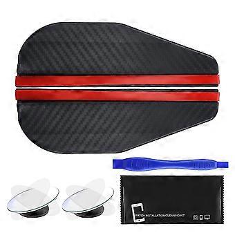 4pcs/set Glass 360 Adjustable - SUV Trucks Car Blind Spot Mirror Round Rain Visor