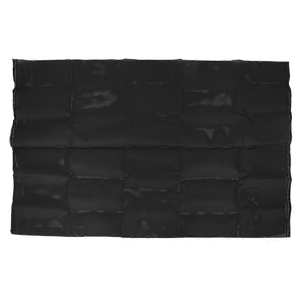 CrossStitch Tissu Maille Tissée 11CT M Grille Coton 3 Brins Fil Tissu DIY Fait Main Outil Noir