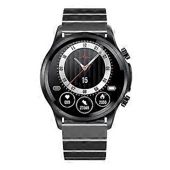 1,39-Zoll-Smartwatch Körpertemperatur Herzfrequenz EKG Multisportmodus Gesundheit Smart Armband Sportuhr Silber Stahlband