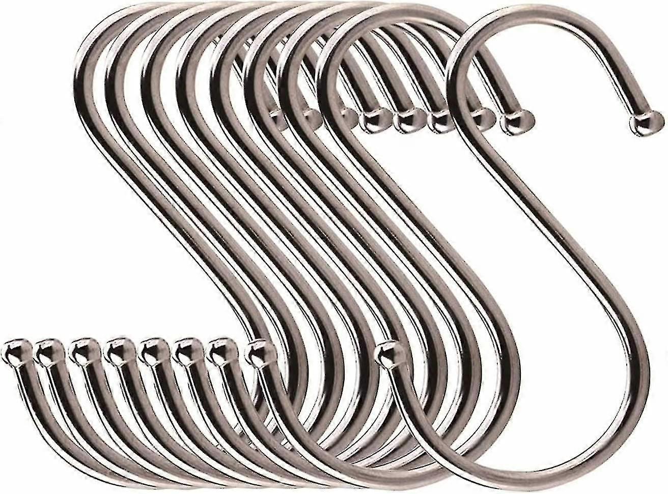 Shaped Hanging Hooks S Hooks Utility Hooks Small 10pcs 7cm