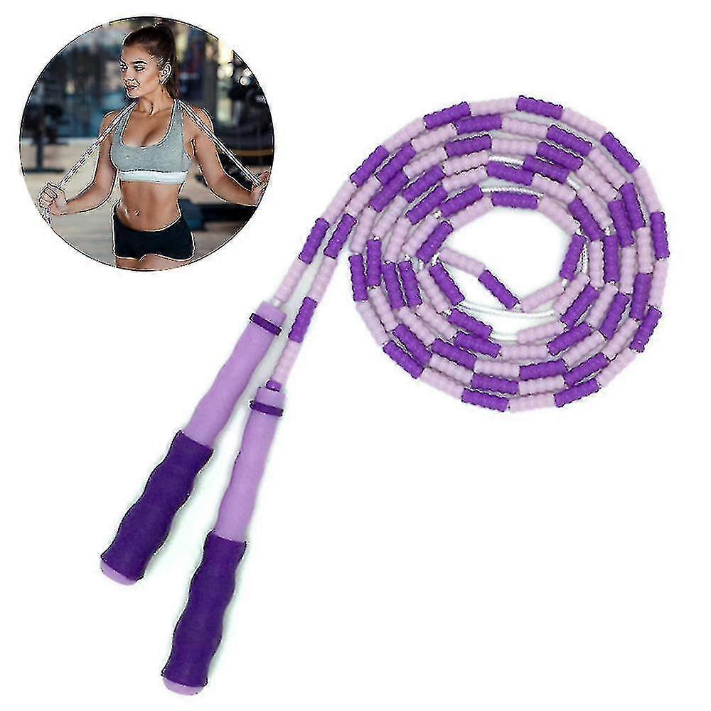 Amble Jump Rope Soft Beaded Sectional Jump Rope - Ajustable - 9ft