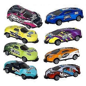 8pcs stunt tirare auto giocattolo indietro auto espellere jum stunt auto 360 flip dump auto giocattolo