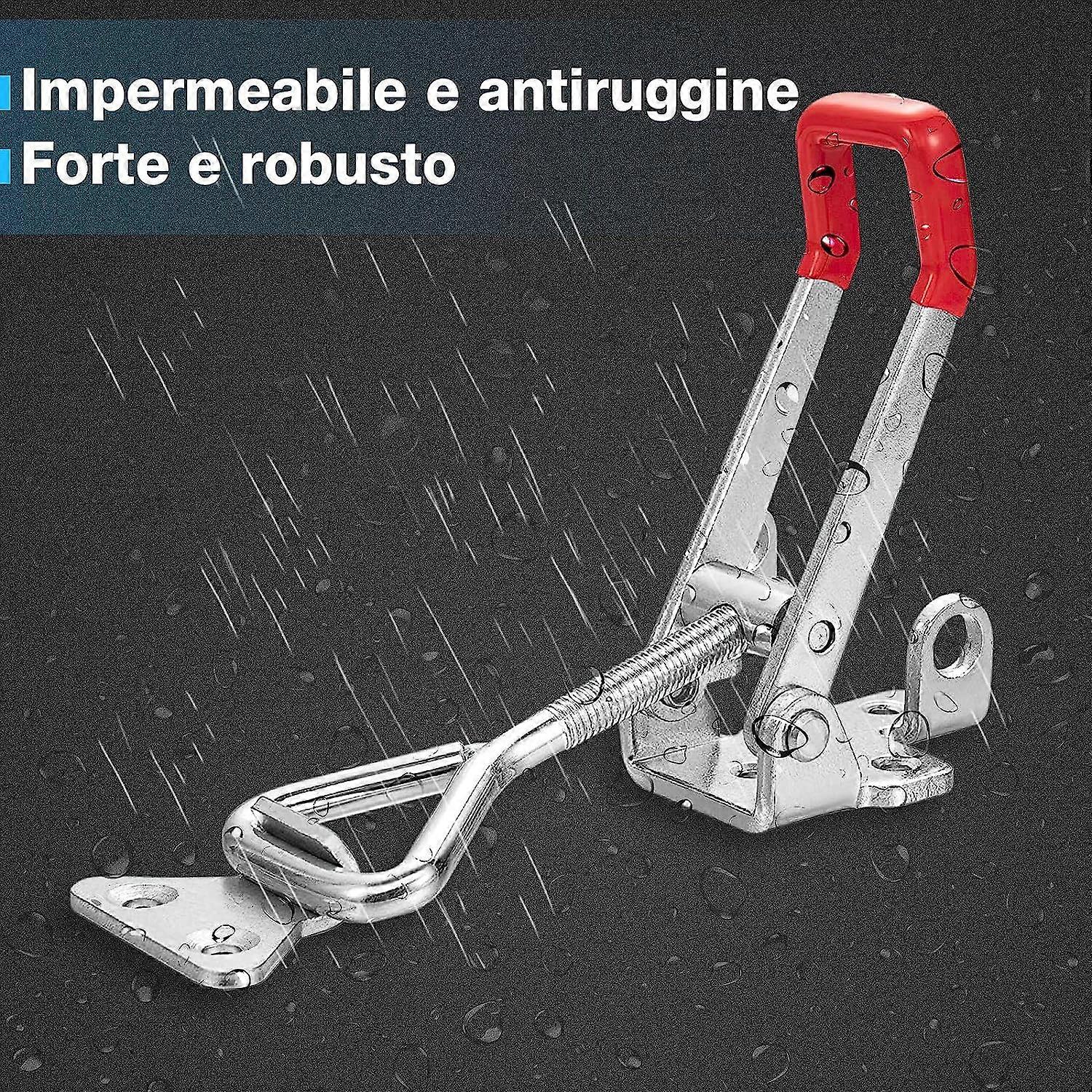 Set of 4 hinged latches