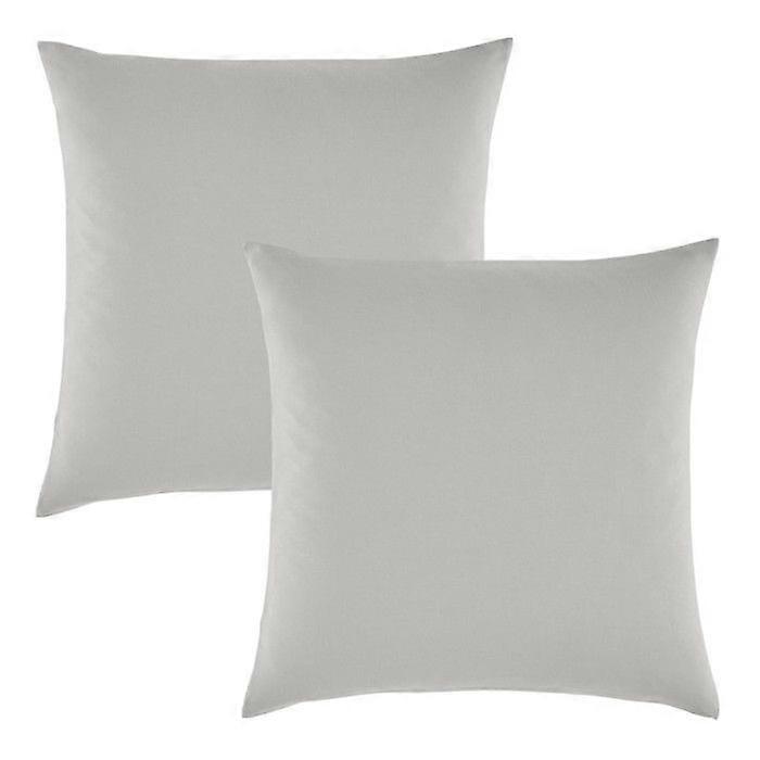 SLEEP RETREAT Lot de 2 taies doreiller Drift pur coton lavé teint 57 fils/cm² toutes dimensions - Gr