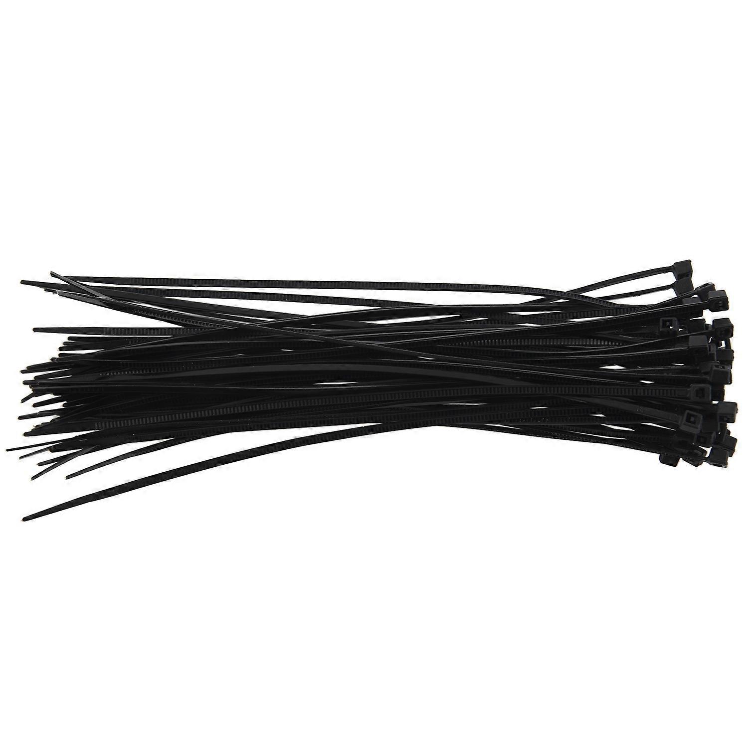 Cable Tie Wraps / Zip Ties Colour:black Size:140 mm x 2.5 mm 50pcs