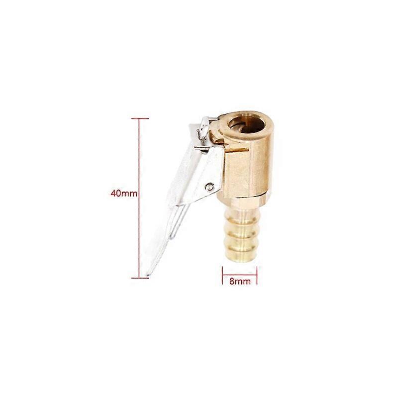 Air Pump Thread Nozzle Adapter Car Truck Wheel Tire Pump Valve Clip Chuck Inflator Pump Nozzle Clamp Thread Car Auto Accessories-Motor Vehicle Wheel P