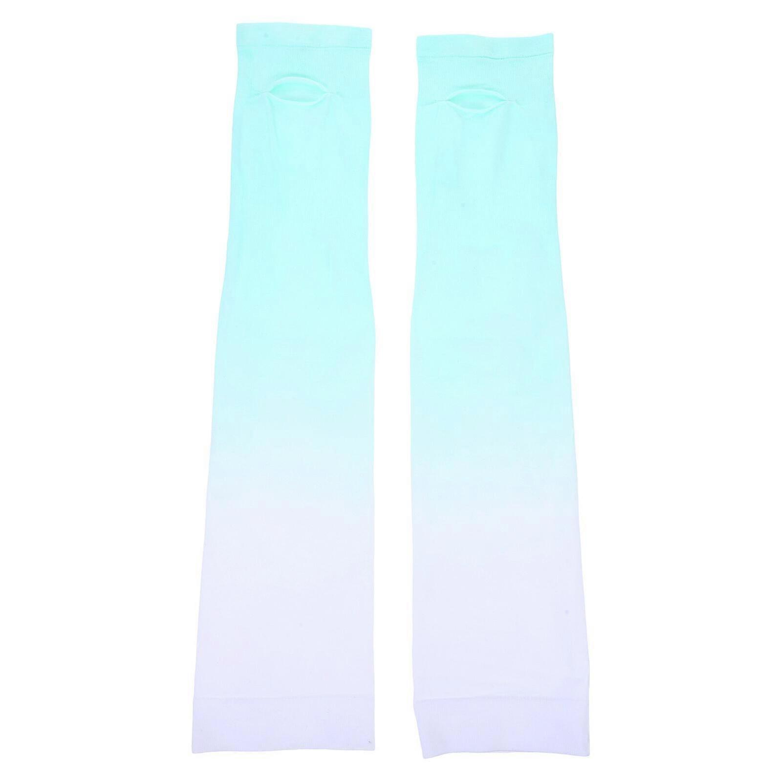 1ペア通気性アームスリーブ通気性アームスリーブサンアームスリーブガールスポーツスリーブ