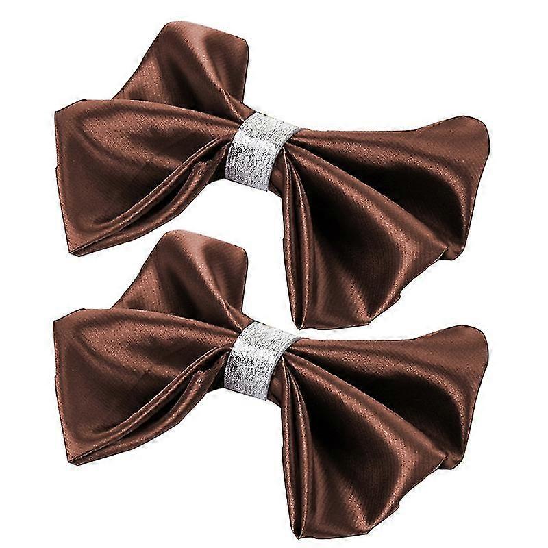 2Pcs Solid Color Napkins Reusable Washable Home Hotel Wedding Party Dinner Cloth