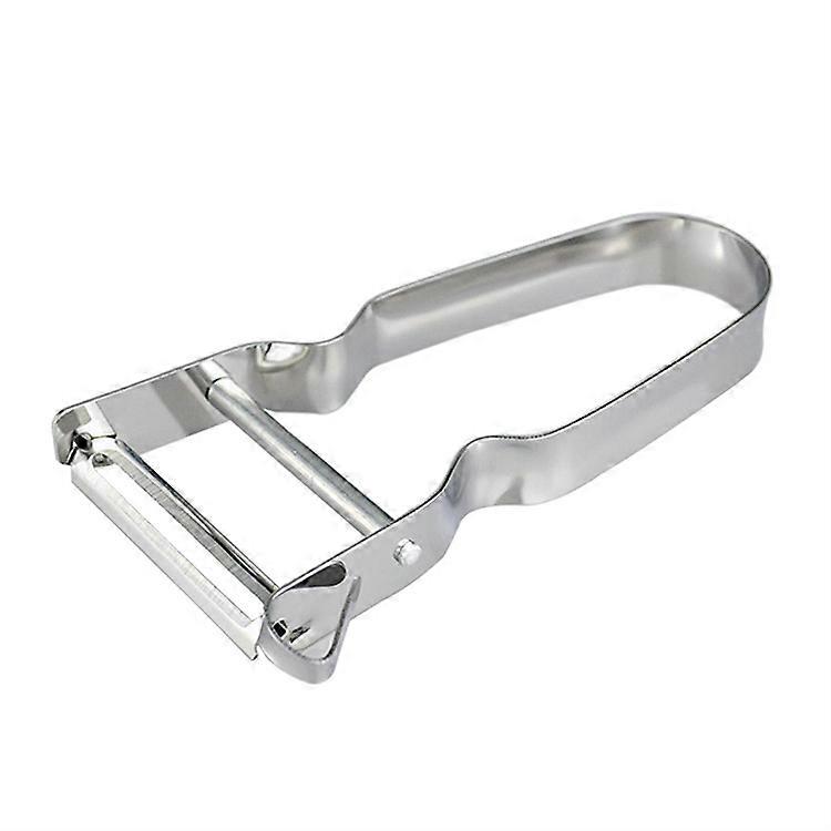 Star Peeler, Double Sided Blade, Super Sharp Straight Cut, Stainless Steel, Non-Ferrous Metal