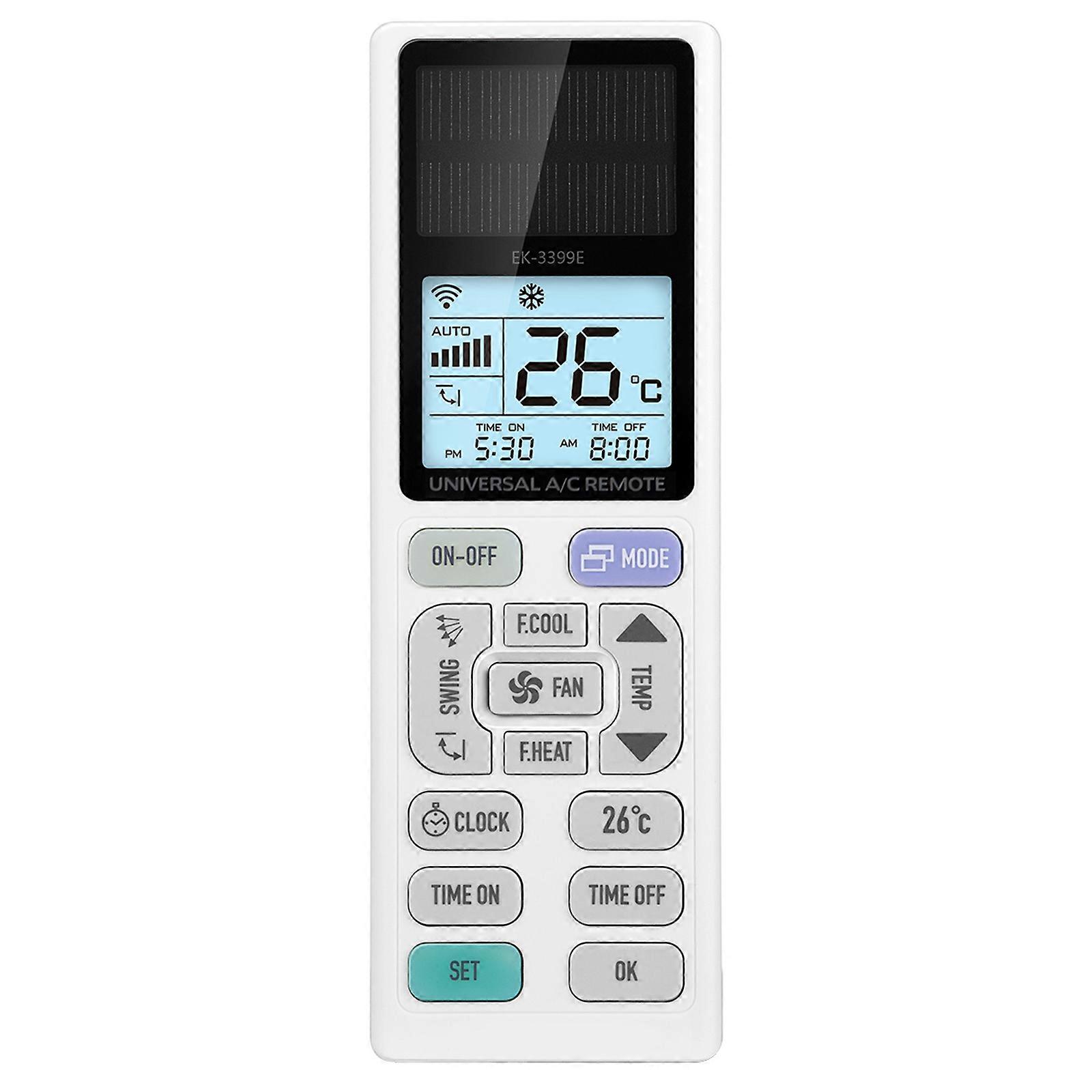 Universal Wireless Remote Control EK 3399E AC Digital LCD Remote Control