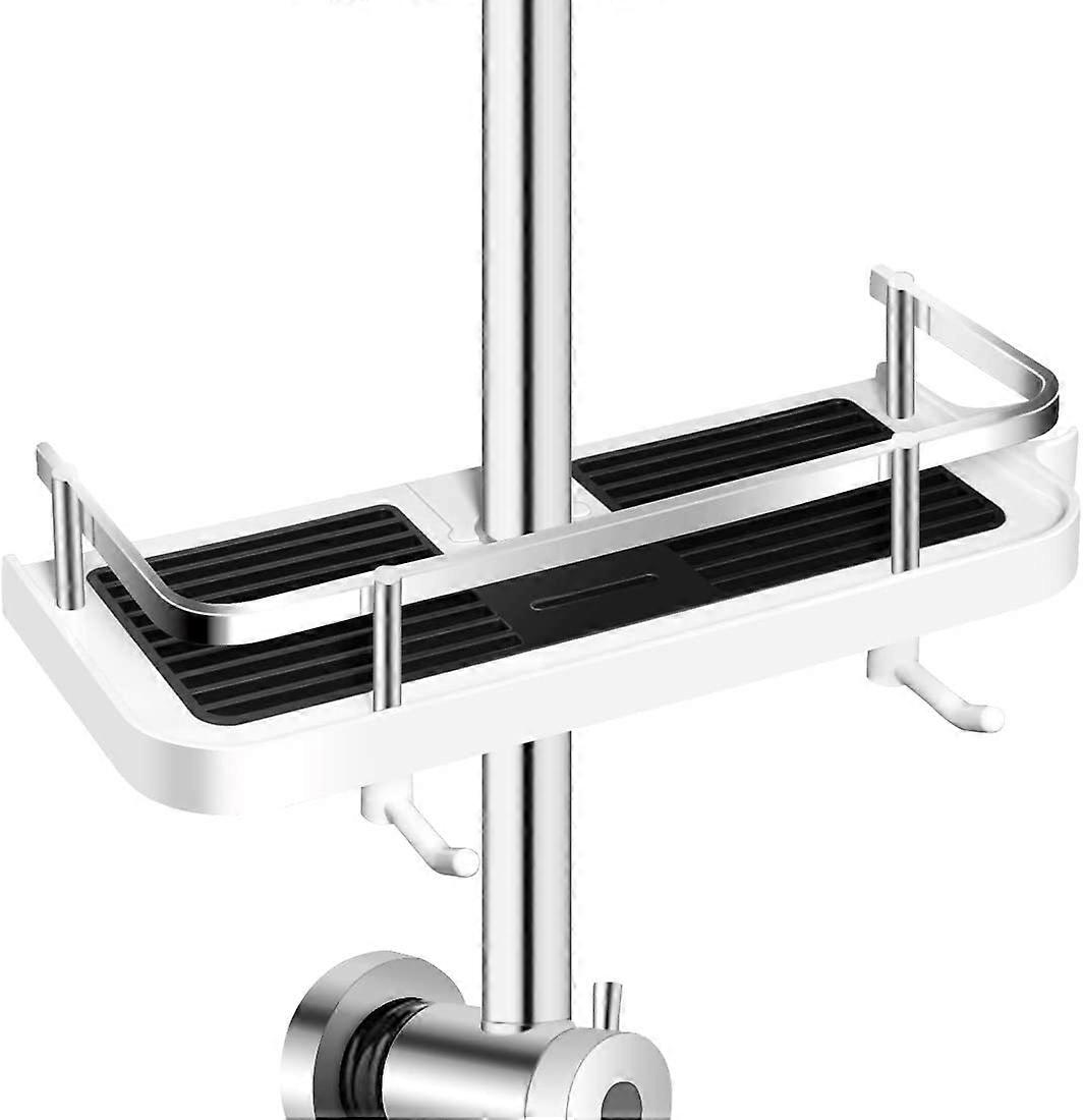 Bathroom Shower Rack Adjustable with Hanging Hook