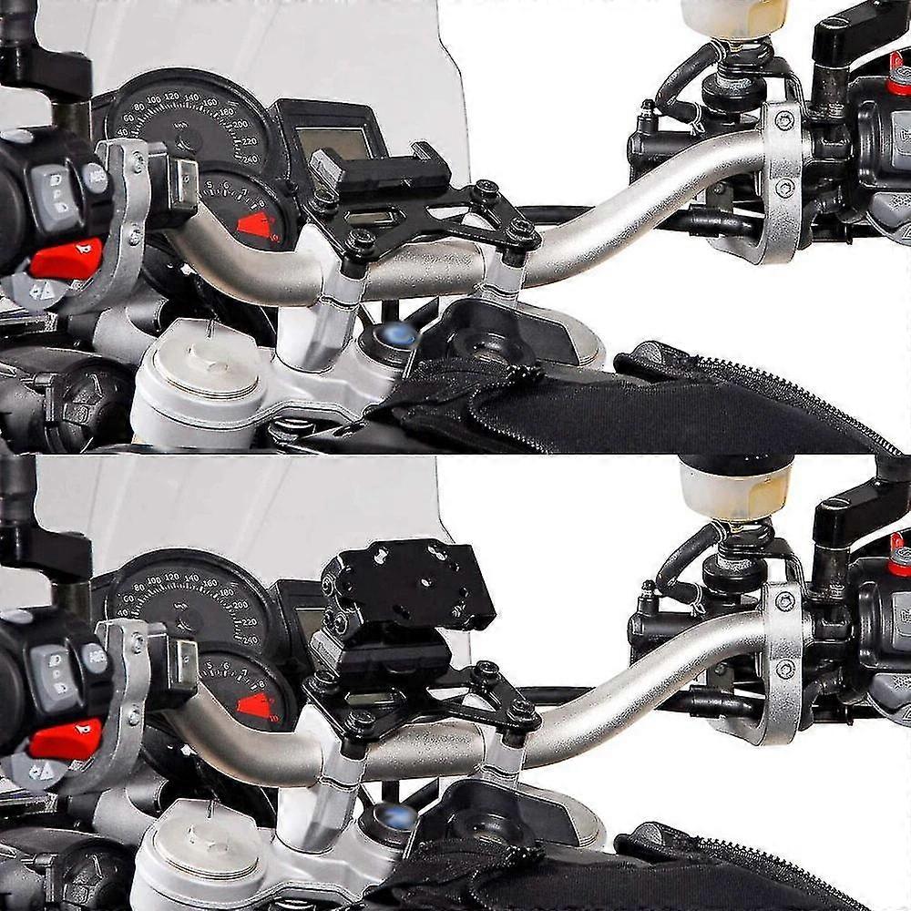Staffa Supporto Navigazione GPS E Smartphone Per Moto – Con Uscita USB E Cavo Ricarica, Adatto Per BMW GS, Africa Twin E Altri