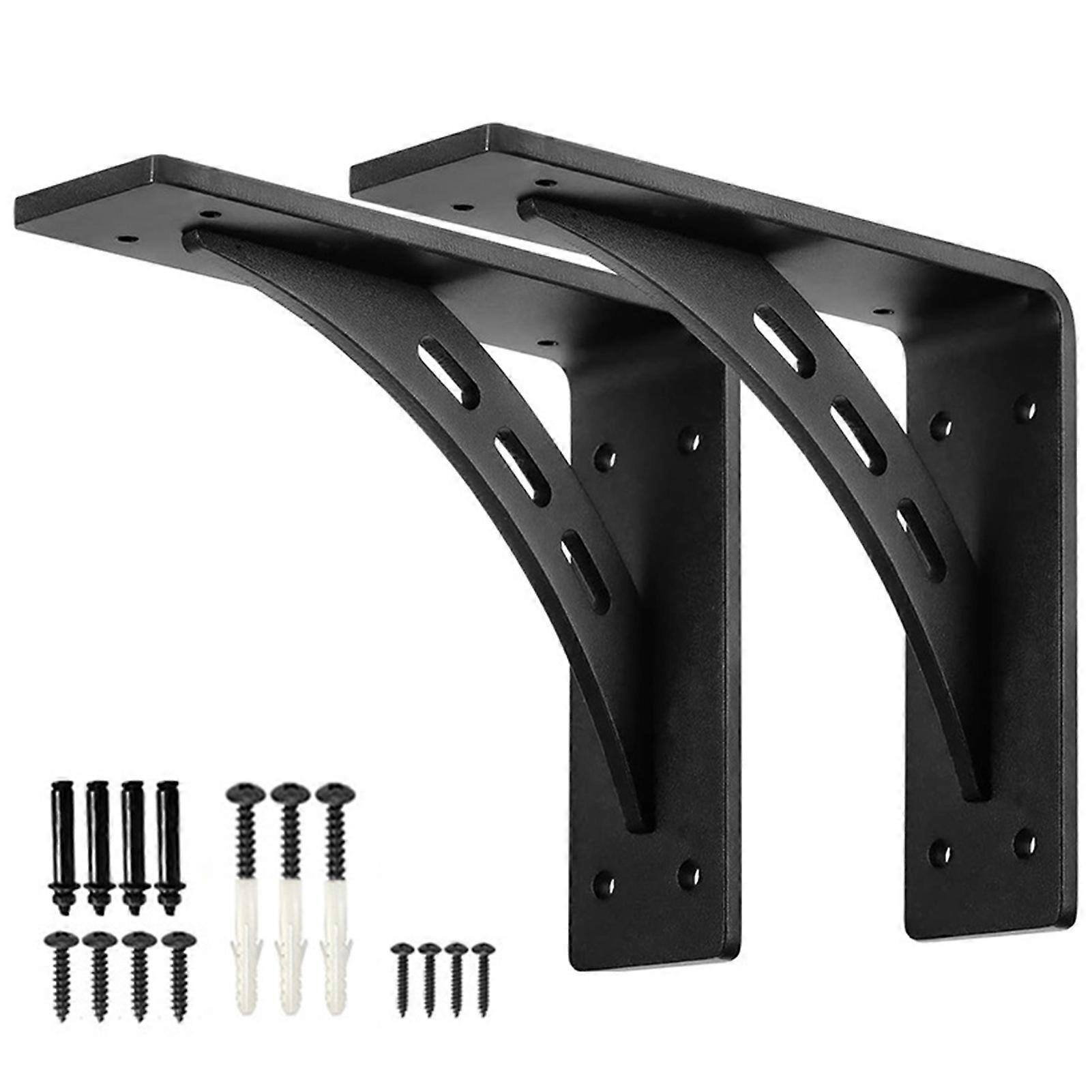 Thickened L-shaped Shelf Support Fixed Bracket Rustproof Corrosion Resistant Not Easily Deformed Countertop Support Bracket Jikaix
