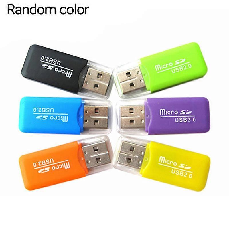 Portable USB 2.0 TF T-Flash Memory Card Reader Adapter for PC Laptop Computer JIKAIX