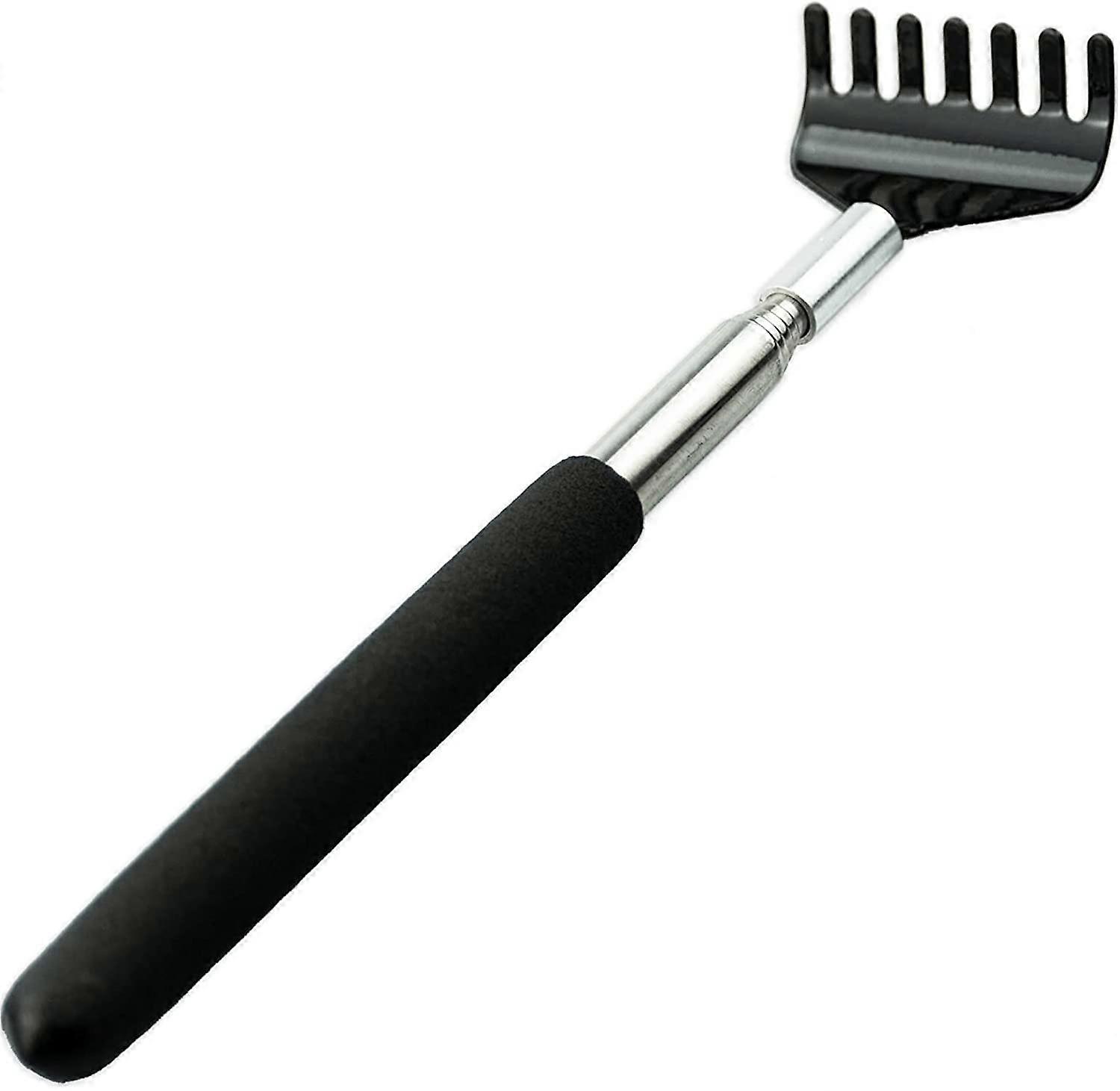 Back Scratcher, Stainless Steel Back Scratcher Massager, Telescoping Scratching Tool, Portable Extendable Back Scratcher (D-V2)