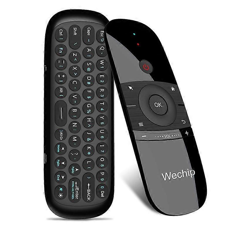W1 Ultra-slim 2.4G Wireless Keyboard Air Mouse Controller for Laptop Smart TV PC JIKAIX