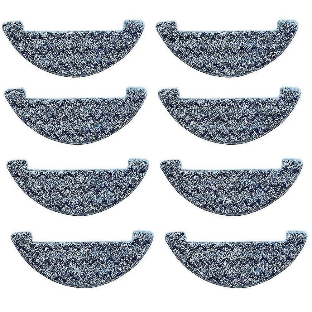 8pcs Mop Pads Cloth Replacement Compatible With Ilife A7 A9s Mop Washable