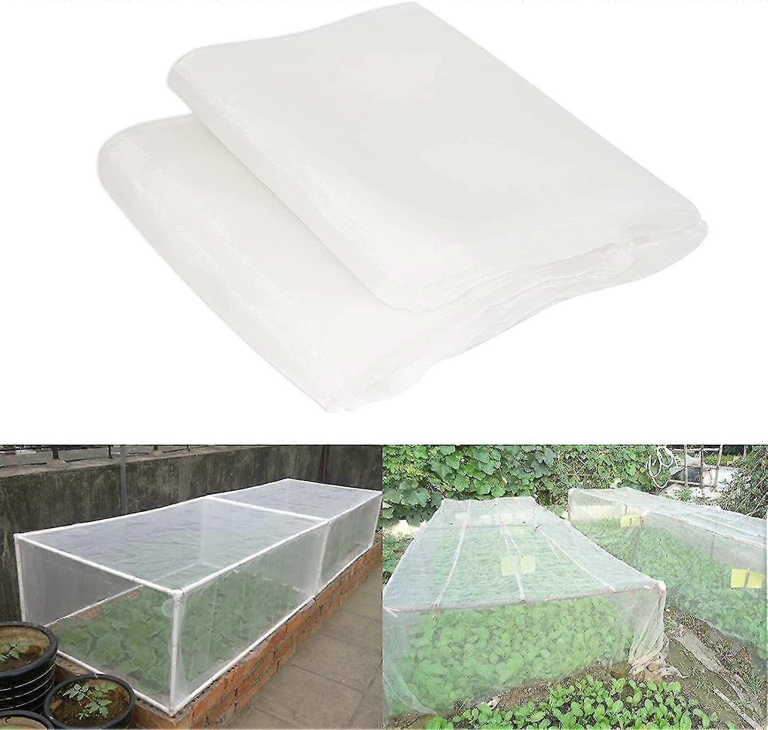 Mesh Plante Légumes Protection des insectes Net Jardin Soin Couverture Fleur Filet de Protection Serre Lutte antiparasitaire Anti-oiseau Filets à mailles