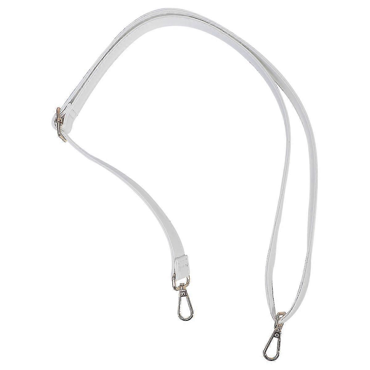 1pc Bag Strap Pu Leather Durable Creative Fashion Adjustable Bag Strap Replacement Strap Shoulder Strap For Pouch