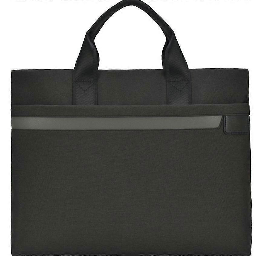 Portable Briefcase Oxford Cloth Document Bag Printing Office Storage Document Bag