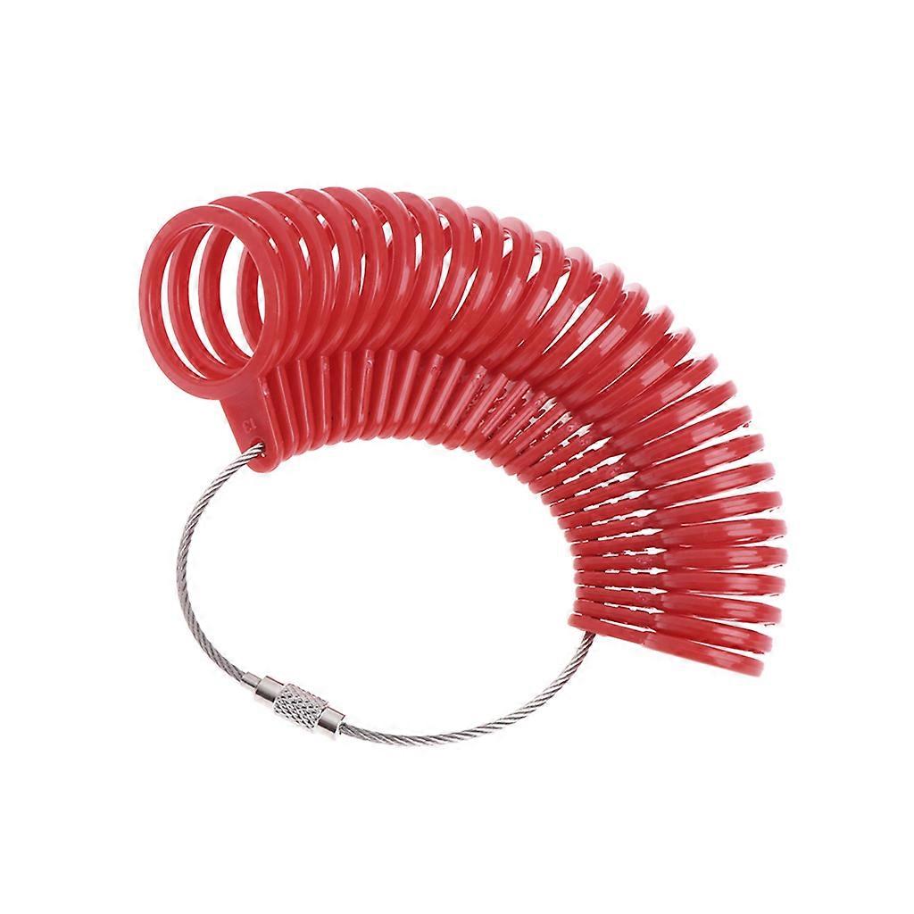  Jewelry Making Ring Sizer Measuring Tool Mandrel Standard Size for Wedding Ring