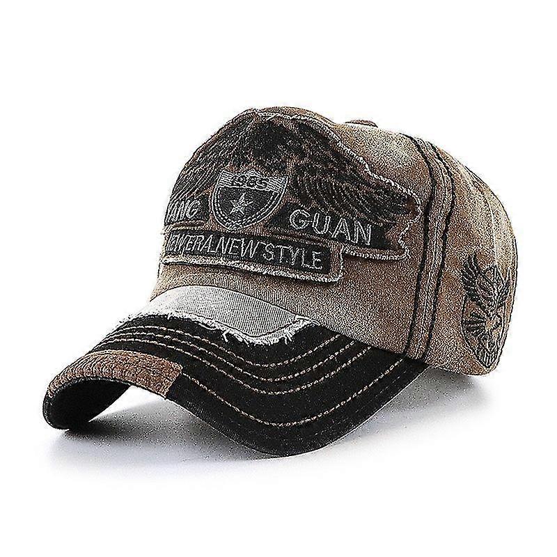 Baseball Cap Embroidery Washed Old Hat Duck Tongue Cap