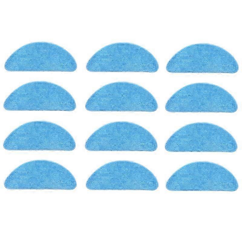 12 قطعة قطع غيار قماش قابل للغسل لتنظيف القماش ممسحة قطع غيار ل Cen540 / cen546 كاسحة روبوت الملحقات