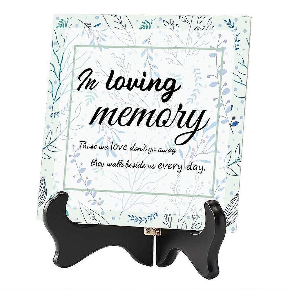 2Pcs 2 Style Square Cork Ceramics Sublimation Cup Holder Pad Mat with MDF Display Stands Leaf Pattern 1pc/style