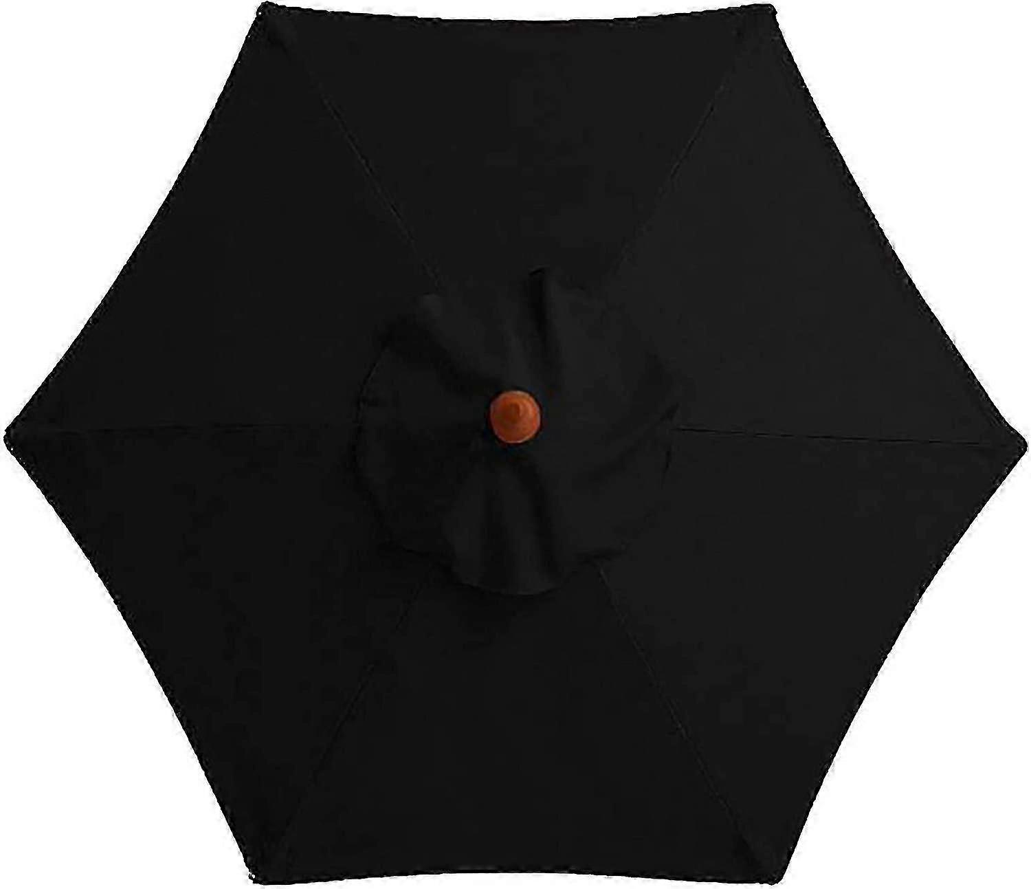 Parasole Copertura Sostituzione Patio Ombrellone 3m 6 Costolette Ombrellone Rotondo Ombrellone Baldacchino Per Spiaggia e Mercato All'Aperto