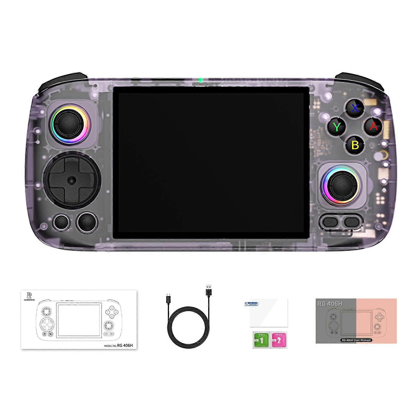Androids Retro Handheld Gaming Console 4inch Multi-touch Screen Portable Videos Games for Kids Adults