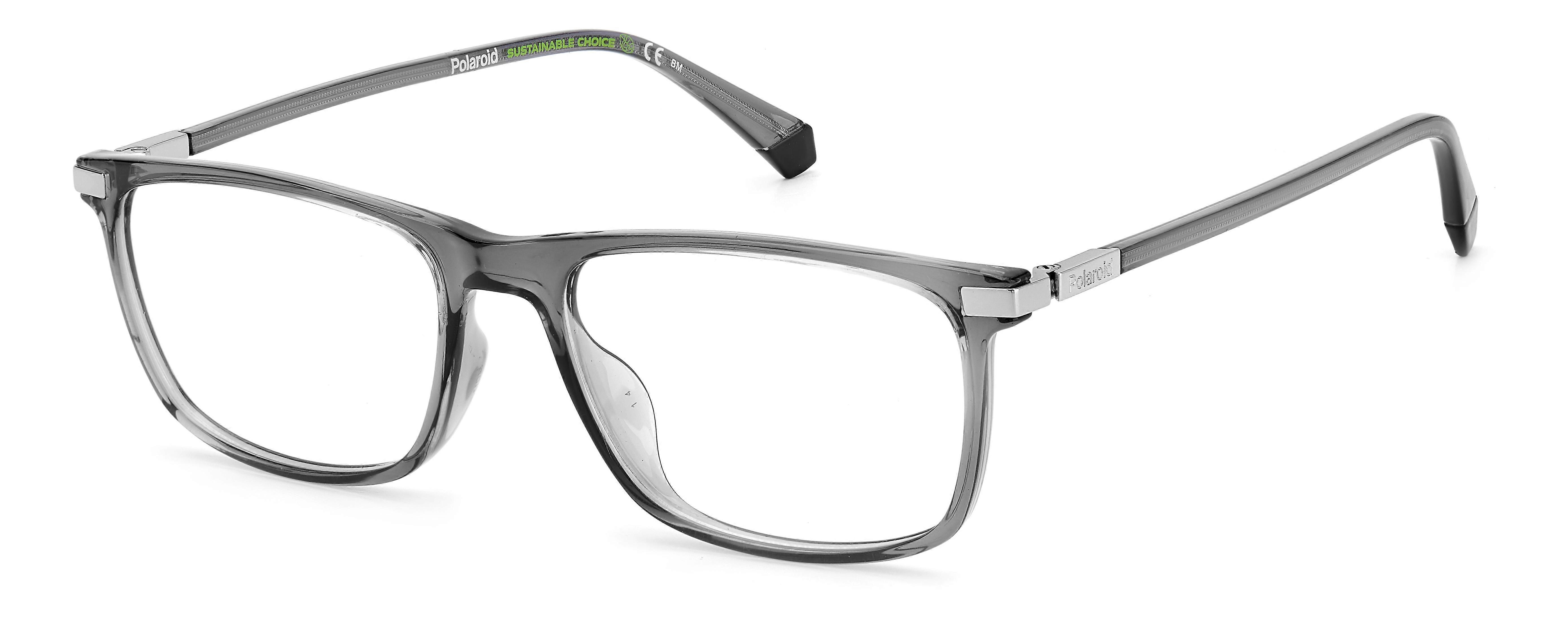 Eyewear Frames POLAROID PLD D458/G KB7 GREY 54/17/145 MAN