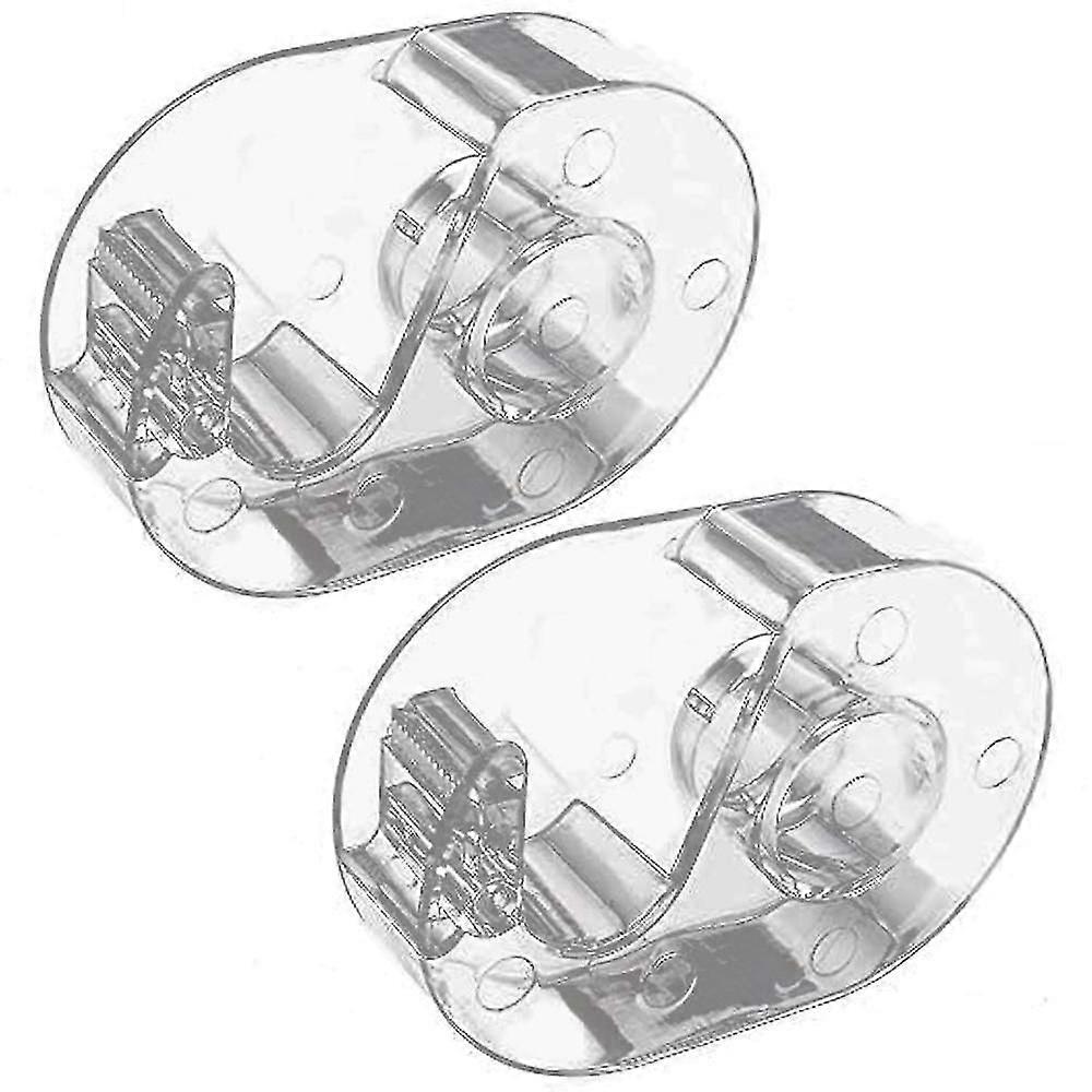 Klare Acryl Wimpernband Spender Cutter Wimpernverlängerung Klebeband Spender Halter Set Papier Wimpernband Versorgung Zubehör, 7753