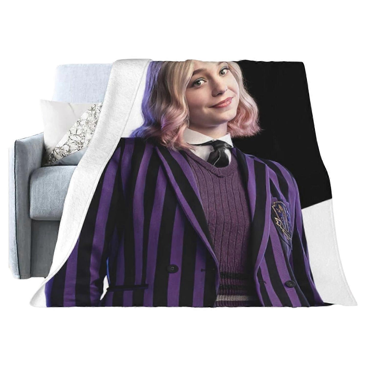 Emma Myers Soft Plush Fluffy Throw Blanket for Couch Bed MI-320