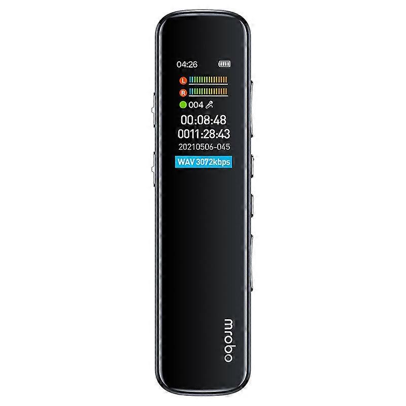 Mrobo RV-19 0.96-inch HD Screen 3D Noise Reduction Recording Pen Music Player 4GB