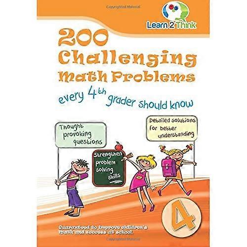200 Challenging Math  - Problems Every 4th Grader  - Should Know