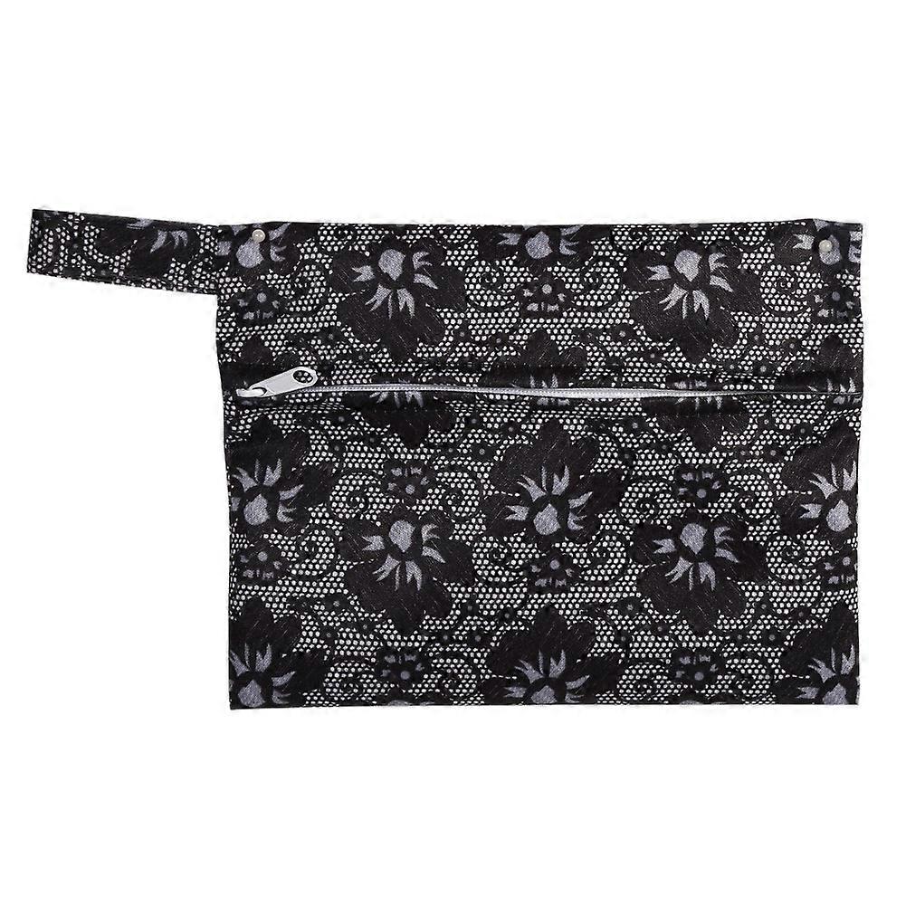 1PC Mini Washable Wet Bag Reusable Cloth Diaper Menstrual Sanitary Towel Napkin Pad Storage(#9)