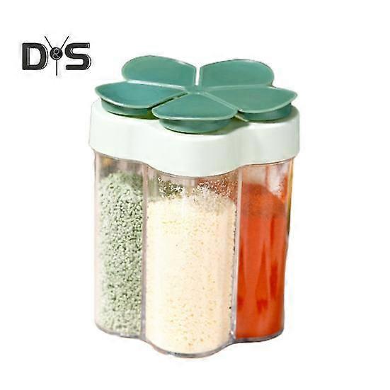 Lightweight Condiment Container Multi-grid Small Salt Pepper Sugar Seasoning Bottle Spice Jar