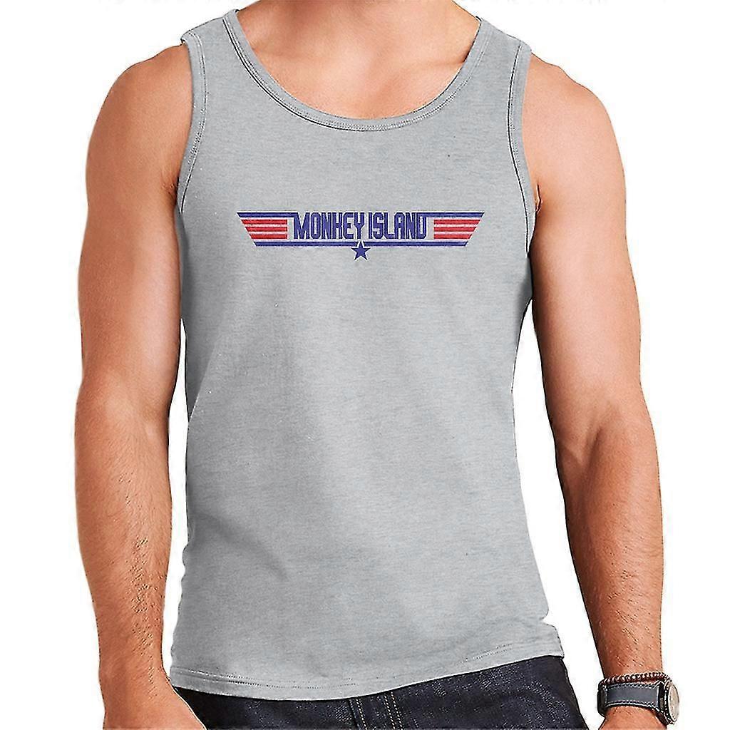 Monkey Island Guy Topgun   Men'S Vest