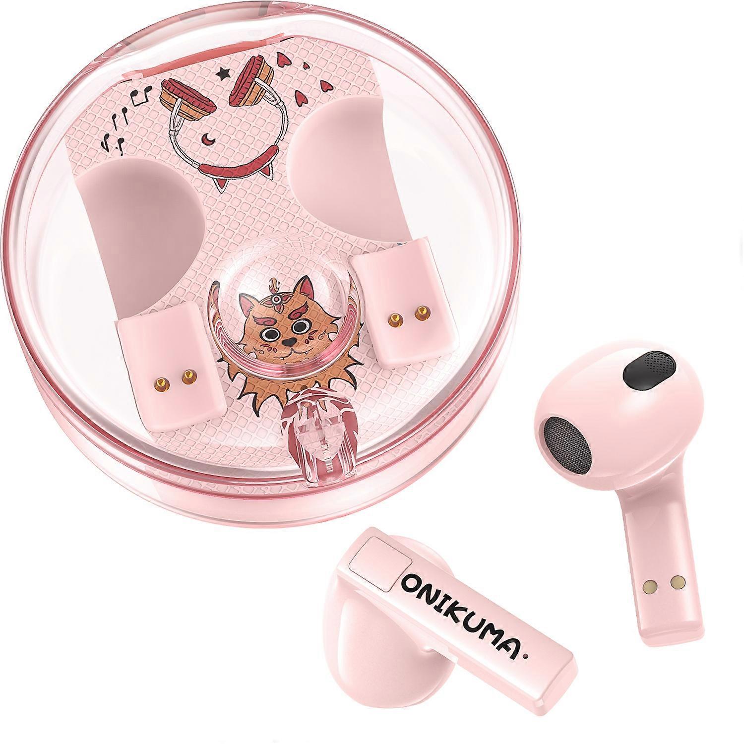 ONIKUMA T301 Transparent Cartoon Wireless Bluetooth Earphone