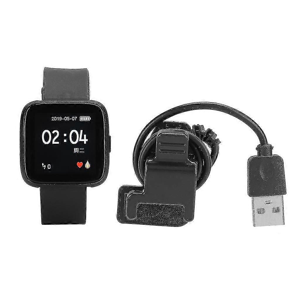 Full Touch Screen Smart Bracelet Multiple Language Heart Rate Monitor Smartwatch